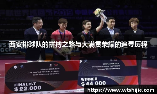 西安排球队的拼搏之路与大满贯荣耀的追寻历程