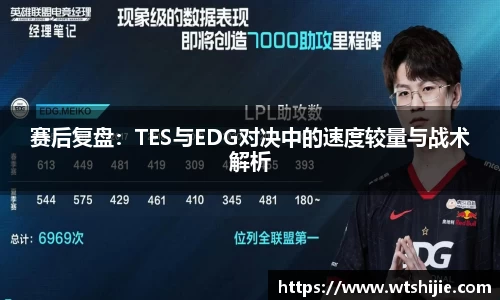 赛后复盘：TES与EDG对决中的速度较量与战术解析