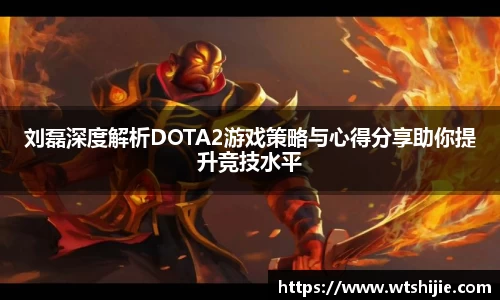 刘磊深度解析DOTA2游戏策略与心得分享助你提升竞技水平
