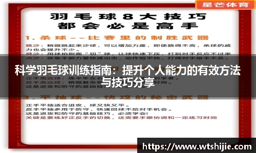 科学羽毛球训练指南：提升个人能力的有效方法与技巧分享