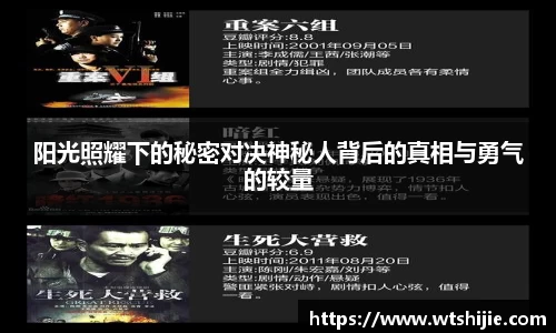 阳光照耀下的秘密对决神秘人背后的真相与勇气的较量