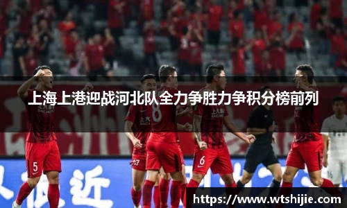 上海上港迎战河北队全力争胜力争积分榜前列